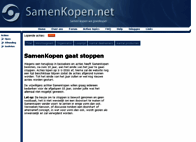 samenkopen.net at WI. Welcome to Simcast News portal.