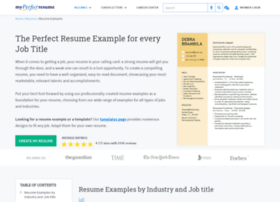 Sample-resume.net thumbnail