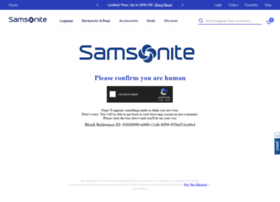 Samsonitebackpacks.com thumbnail