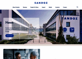Sandoz.com thumbnail