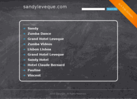 Sandyleveque.com thumbnail