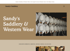 Sandys-saddlery.com thumbnail