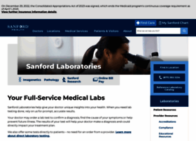 Sanfordlaboratories.com thumbnail