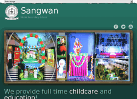 Sangwanschoolrohini.com thumbnail