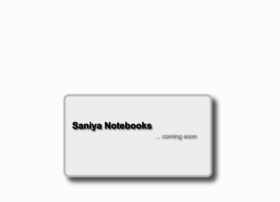 Saniyanotebooks.com thumbnail