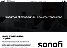 Sanofi.com.ve thumbnail