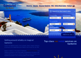 Santorini-car-rental.com thumbnail