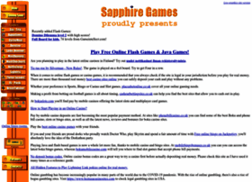 Sapphiregames.com thumbnail