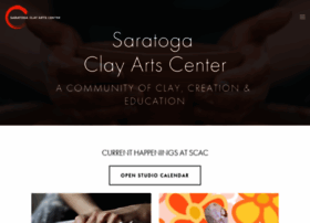 Saratogaclayarts.org thumbnail