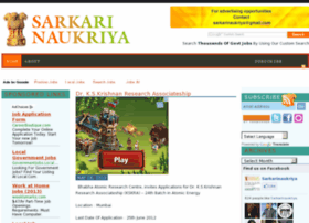 Sarkarinaukriya.com thumbnail