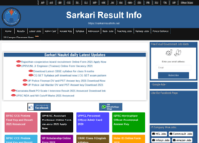 Sarkariresultinfo.net thumbnail