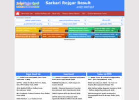 Sarkarirojgarresult.in thumbnail