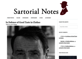 Sartorialnotes.com thumbnail