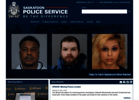Saskatoonpolice.ca thumbnail