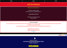 Satta-don.in thumbnail Satta-don.in thumbnail
