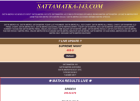 Sattamatka-143.com thumbnail