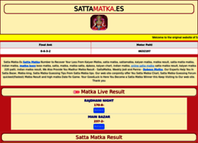 Sattamatka.es thumbnail Sattamatka.es thumbnail