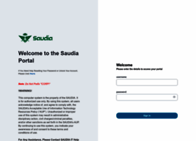 Sv Welcome To The Saudia Portal