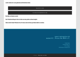 Sauer-enterprises.de thumbnail