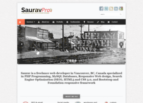 Sauravpro.com thumbnail