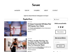 Savant-magazine.com thumbnail