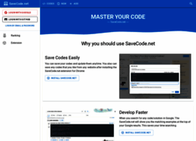 Savecode.net thumbnail