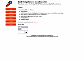 sax and dotty show presenter phone number sax and dotty show presenter phone number