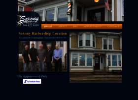 Saxonybarbershop.com thumbnail