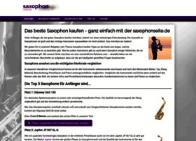 Saxophonseite.de thumbnail