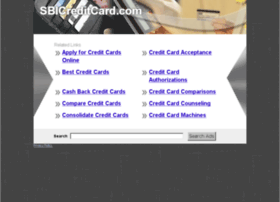 Sbicreditcard.com thumbnail