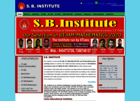 Sbinstitute.org.in thumbnail