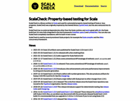 Scalacheck.org thumbnail