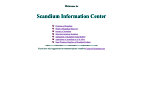 Scandium.org thumbnail