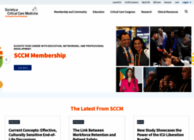 Sccm.org thumbnail