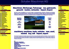 Schaller-maschinen-ag.ch thumbnail