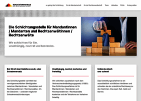 Schlichtungsstelle-der-rechtsanwaltschaft.de thumbnail