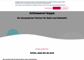 Schlosserei-hoppe.de thumbnail