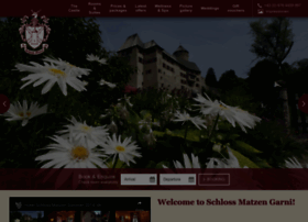 Schlosshotel-matzen.com thumbnail