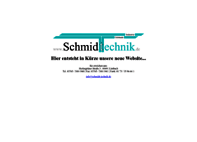 Schmidt-technik-online.de thumbnail