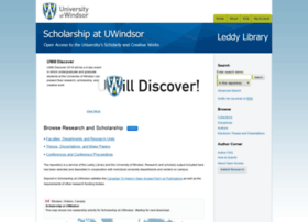 Scholar.uwindsor.ca thumbnail