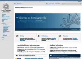 Scholarpedia.org thumbnail