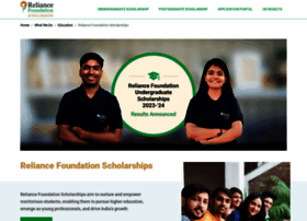 Scholarships.reliancefoundation.org thumbnail