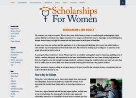 Scholarshipsforwomen.net thumbnail