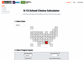 Schoolchoicecalculator.com thumbnail