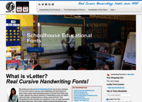 Schoolhousefonts.com thumbnail
