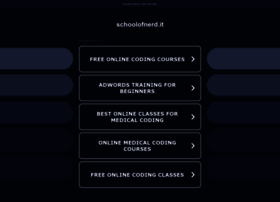 Schoolofnerd.it thumbnail