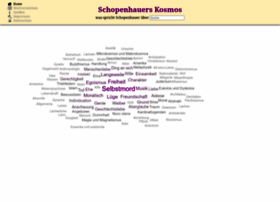 Schopenhauers-kosmos.de thumbnail