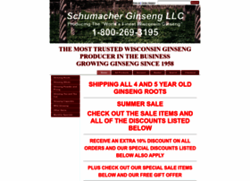 Schumacherginseng.com thumbnail