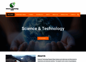 Scienceandtechnologyresearchnews.com thumbnail