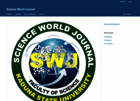 Scienceworldjournal.org thumbnail